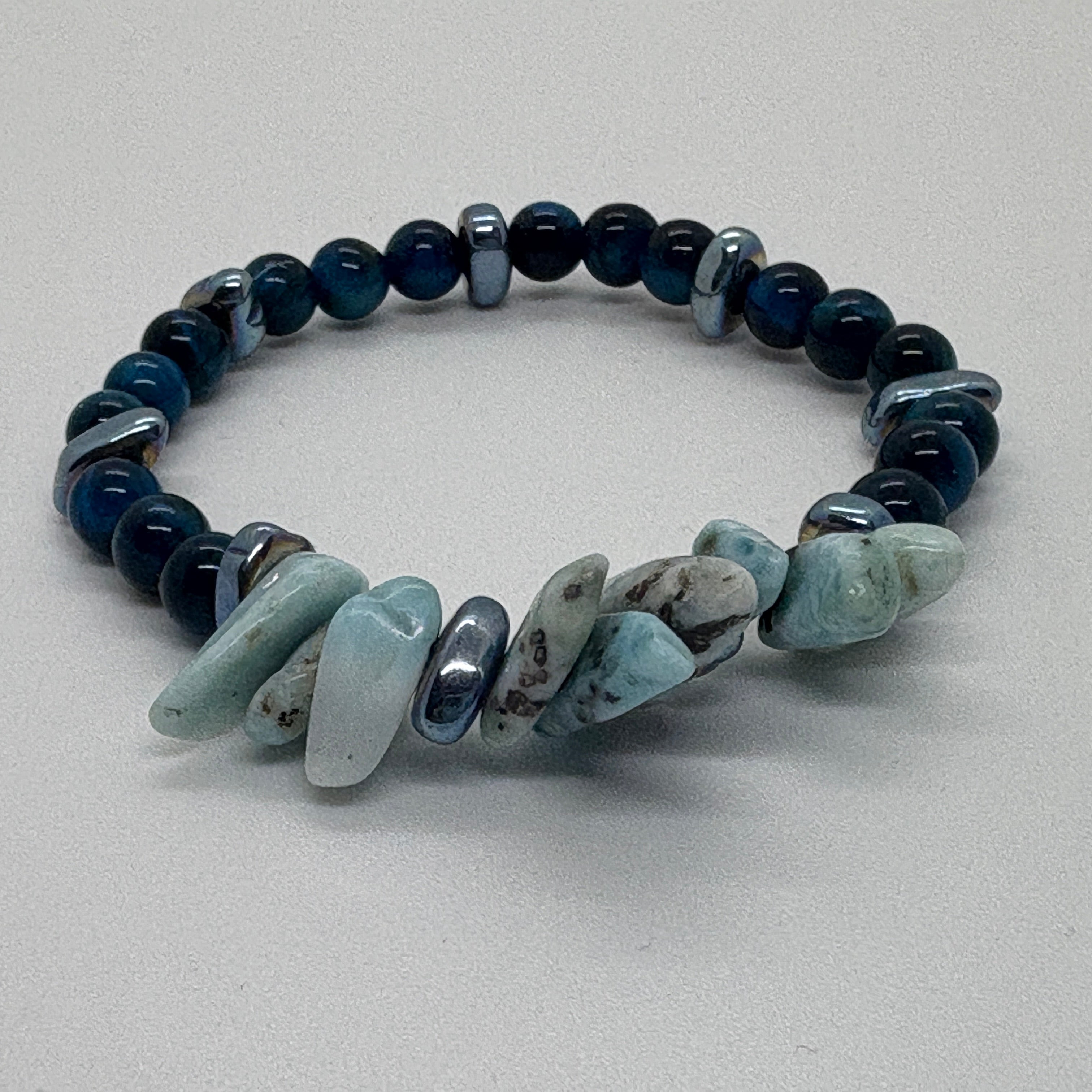 Blue Tiger Eye Bracelet