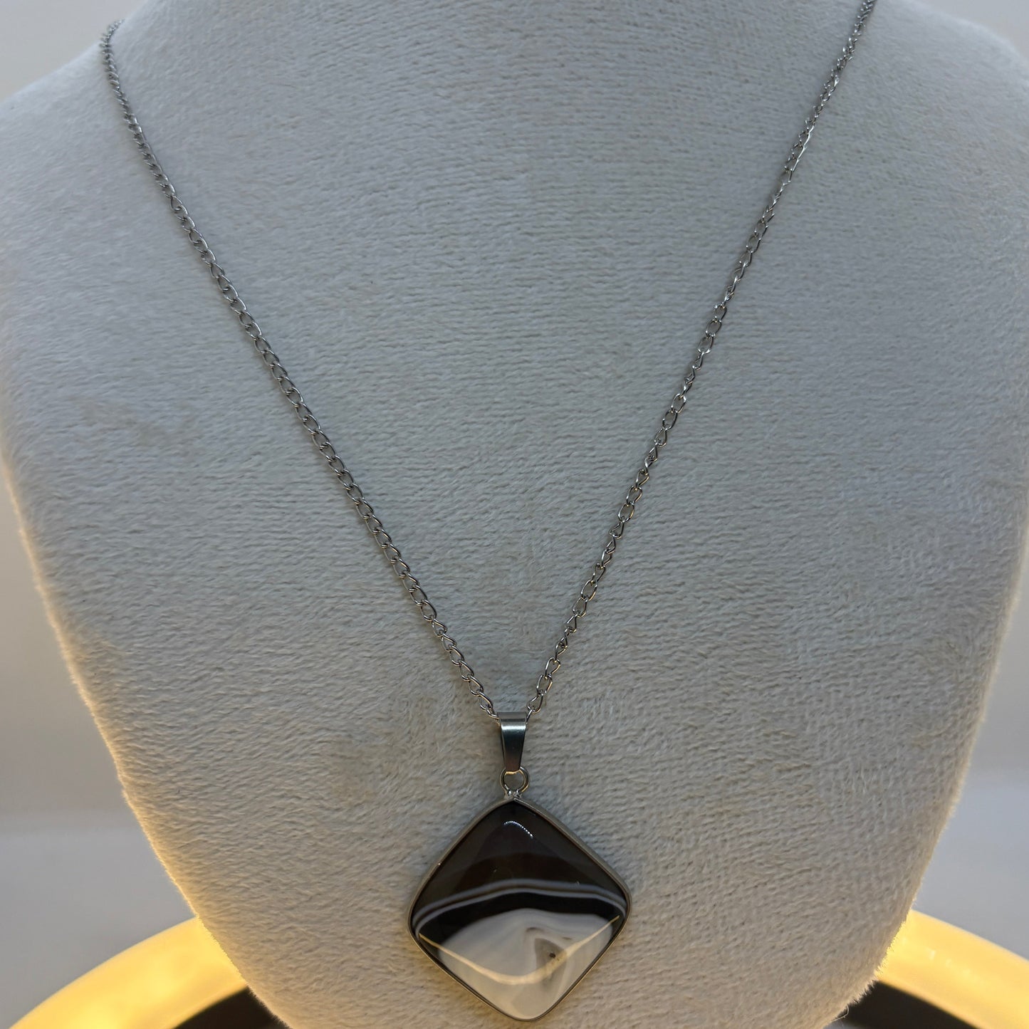 Brown Jade Necklace