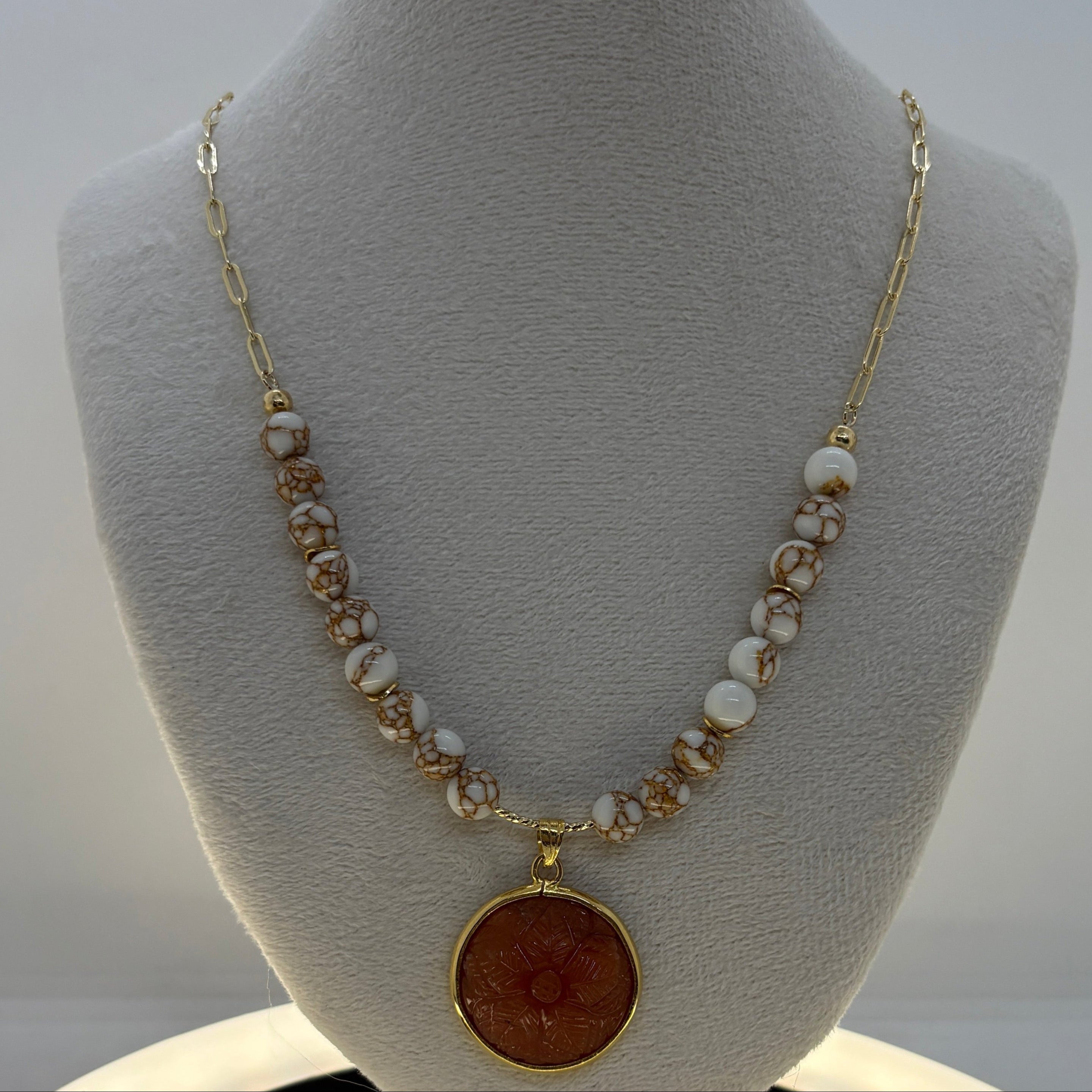 Flower Drop Necklace - GAIA Global