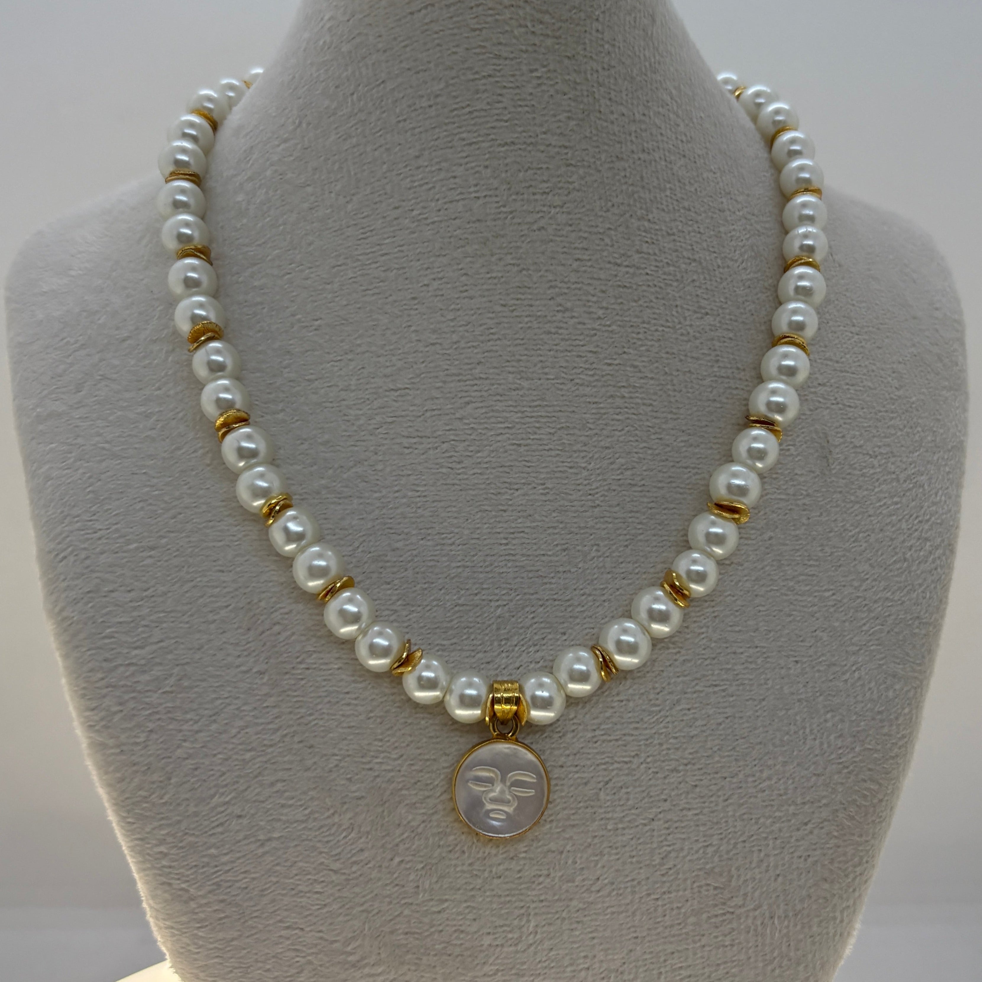 Glass Pearl Necklace - GAIA Global