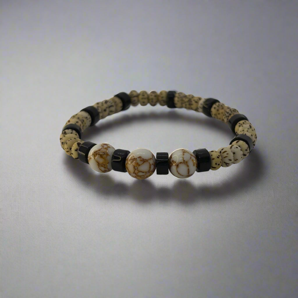 Gold Howlite Bracelet - GAIA Global