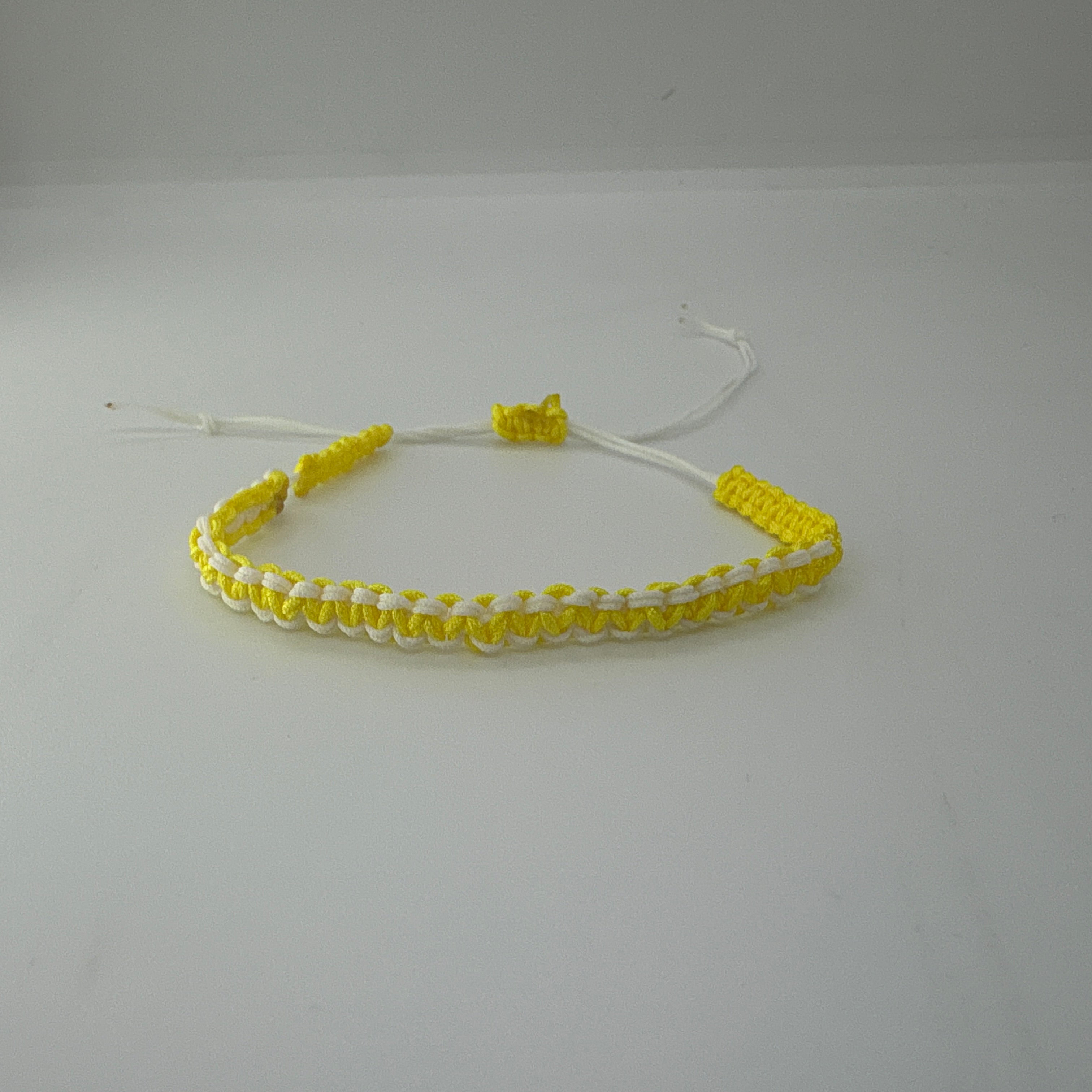 Yellow Woven Bracelet