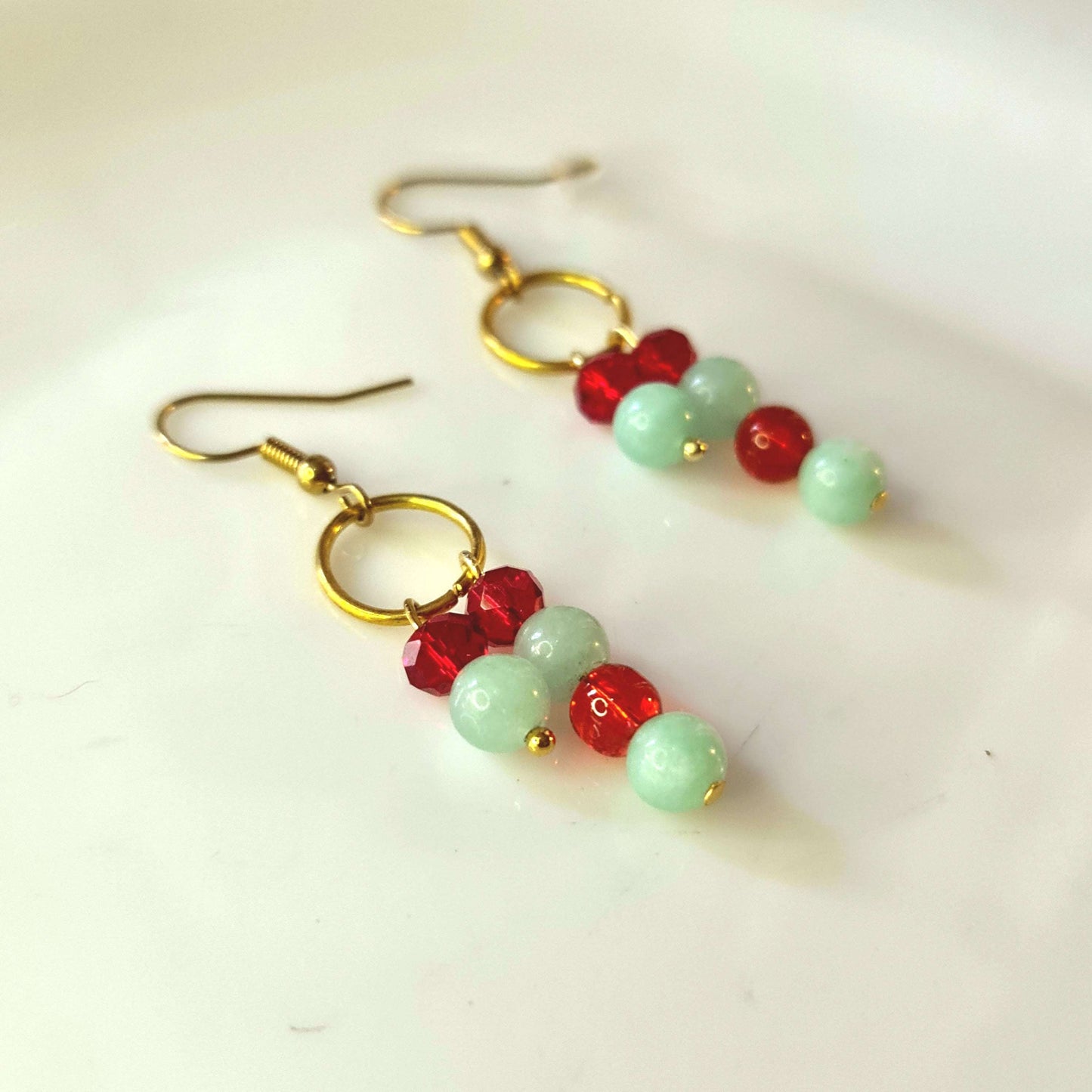 Aventurine Pop Earrings