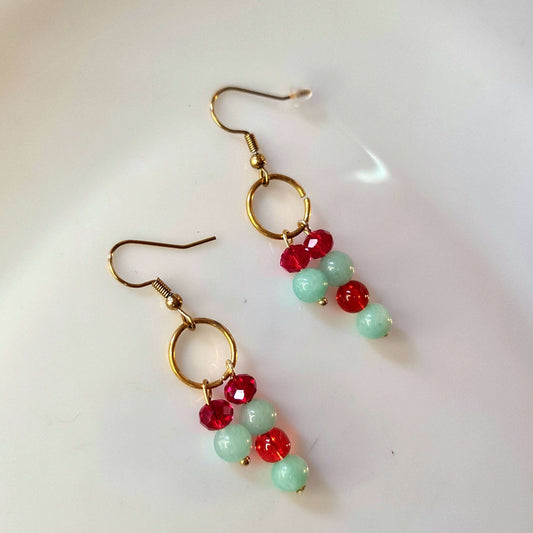 Aventurine Pop Earrings