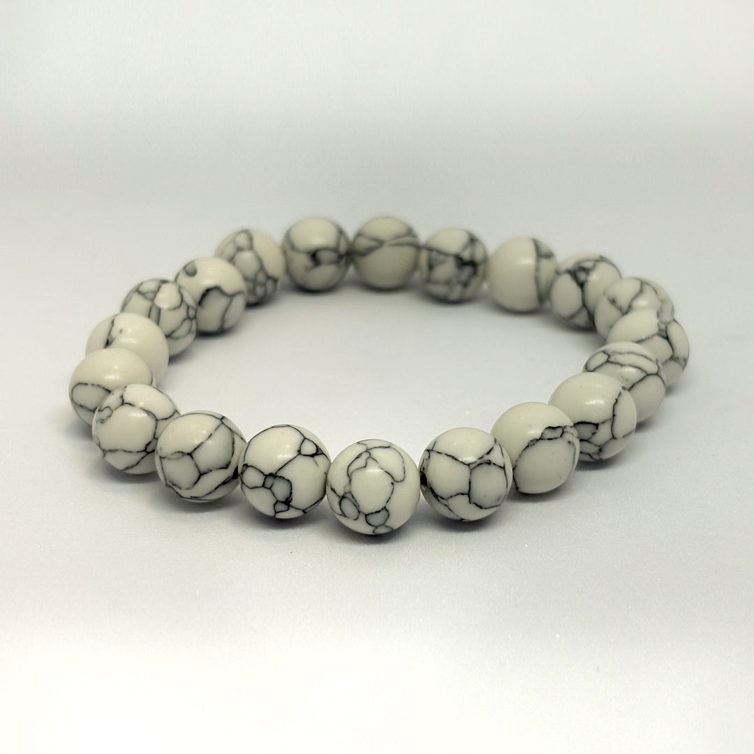 White Howlite Bracelet