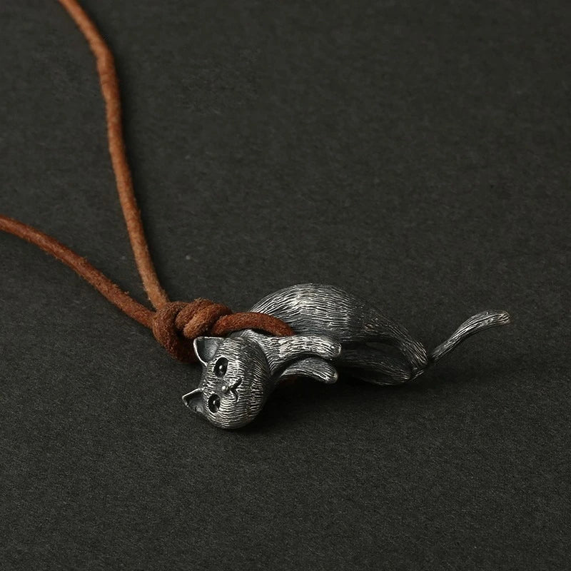 Curious Cat Pendant