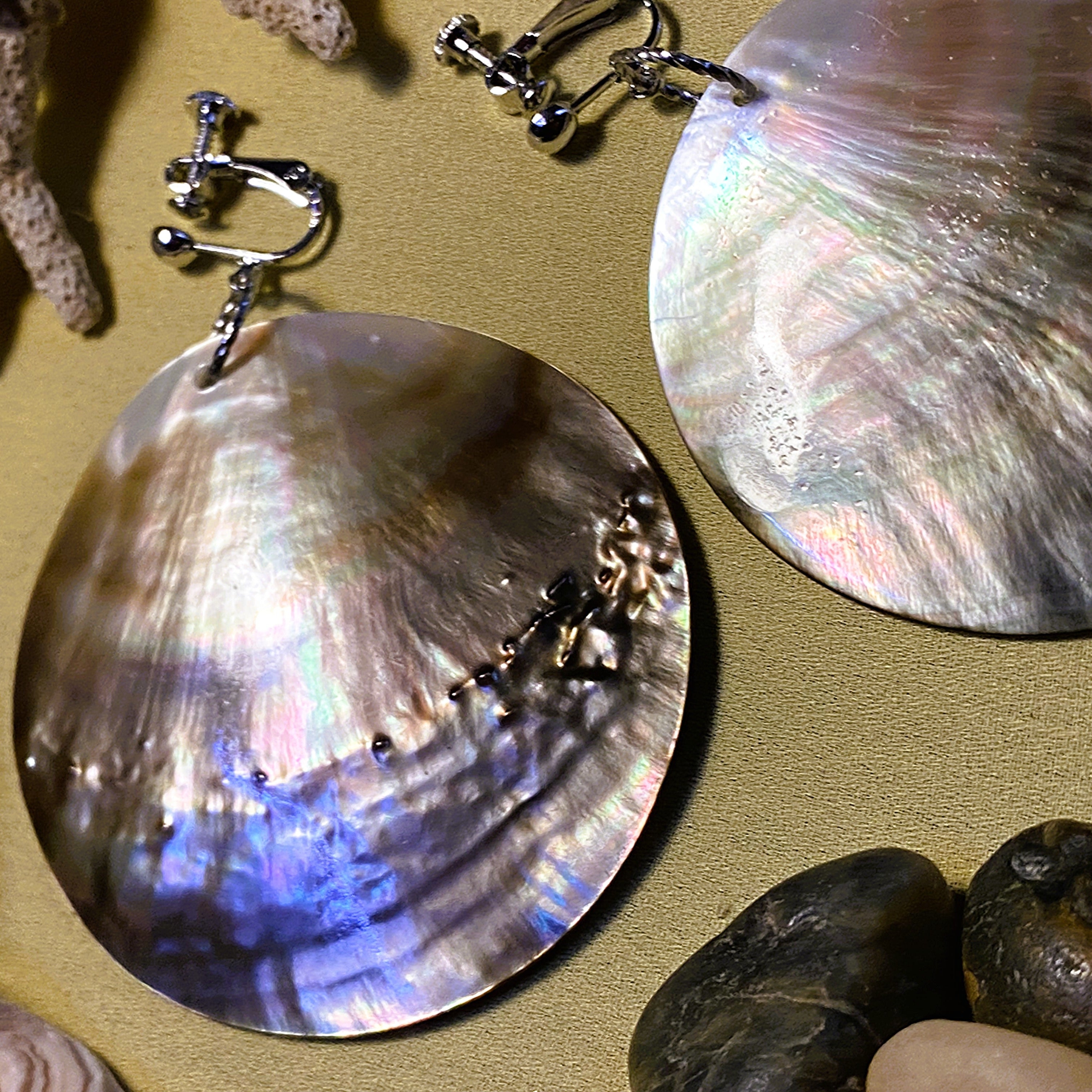 Mother of Pearl Earrings - GAIA Global