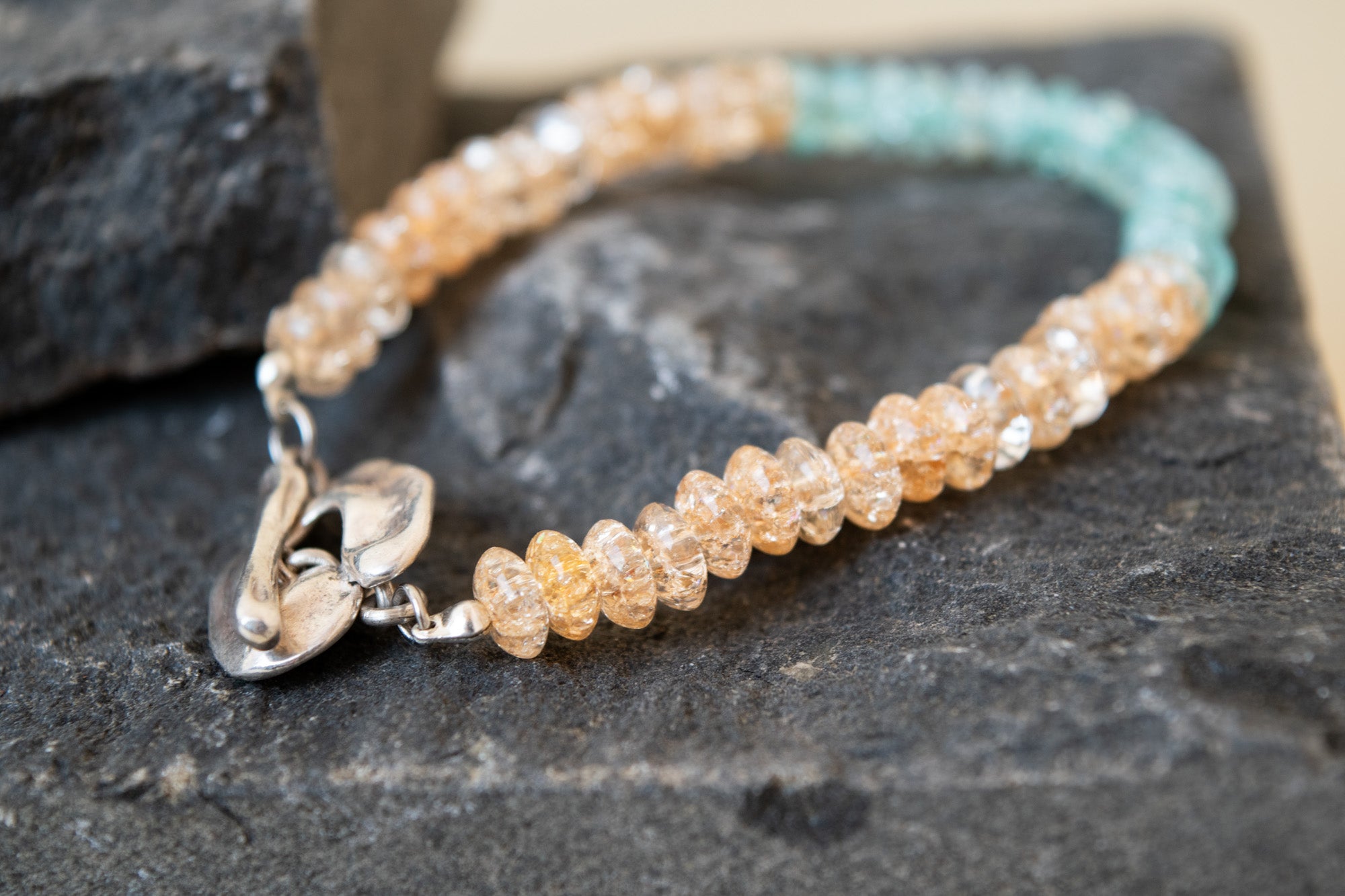 crystal glass bead bracelets