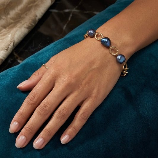 Midnight Nacre Bracelet