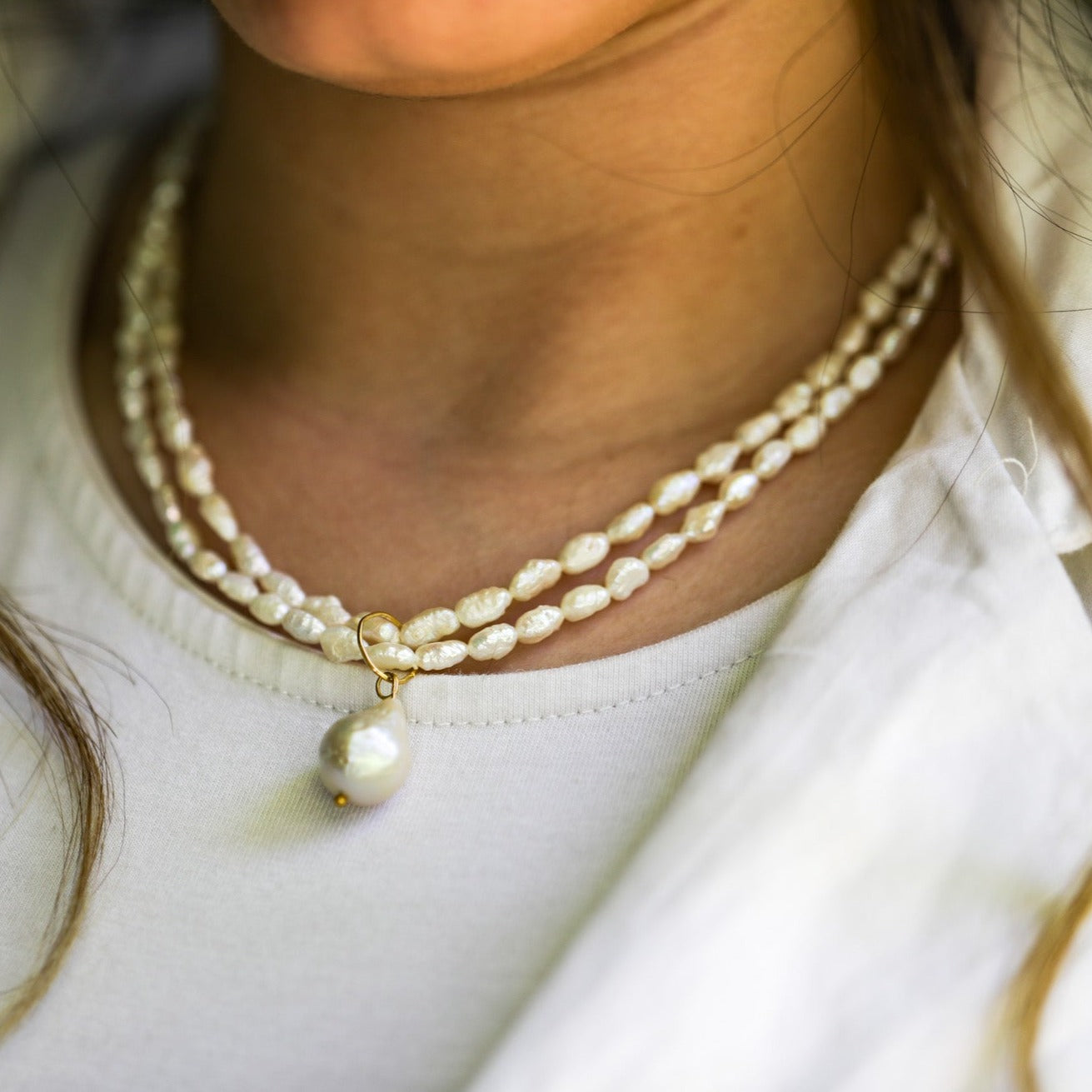 Freshwater Cultured Pearls Necklace