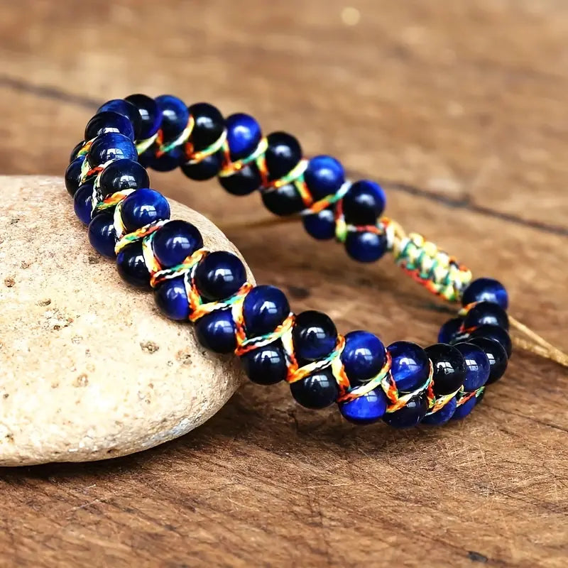 Blue Tiger Eye Bracelet