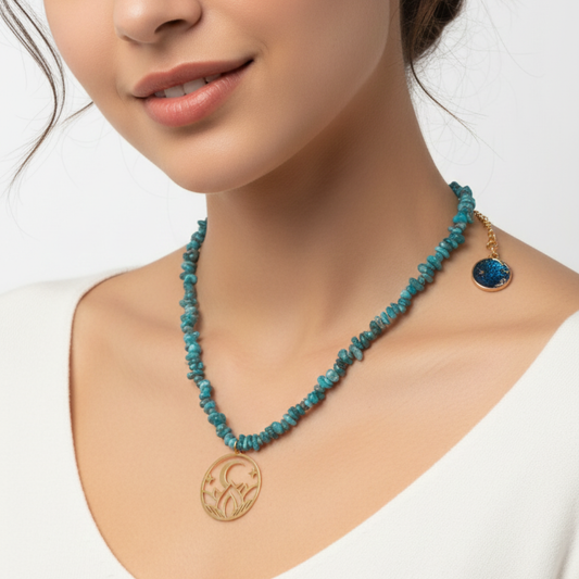 Blue Star Necklace