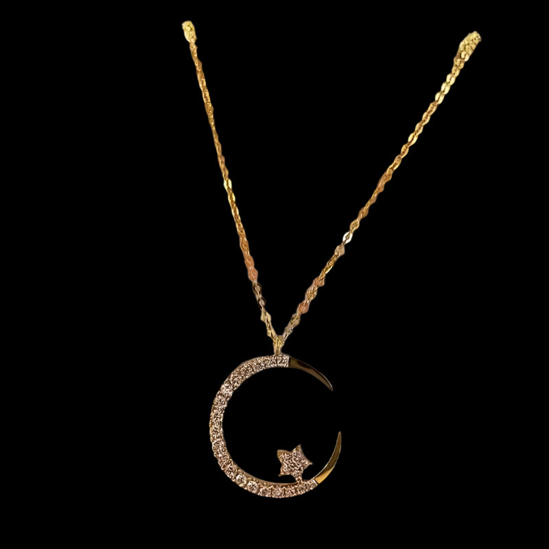 Moon Star Necklace