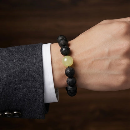 Obsidian Sentinel Bracelet