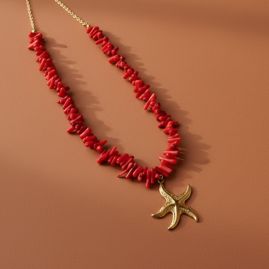 Red Coral Necklace