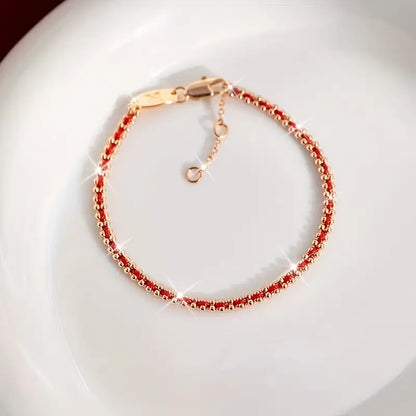 Pink Floral Bracelet - Unique & Elegant Design - GAIA