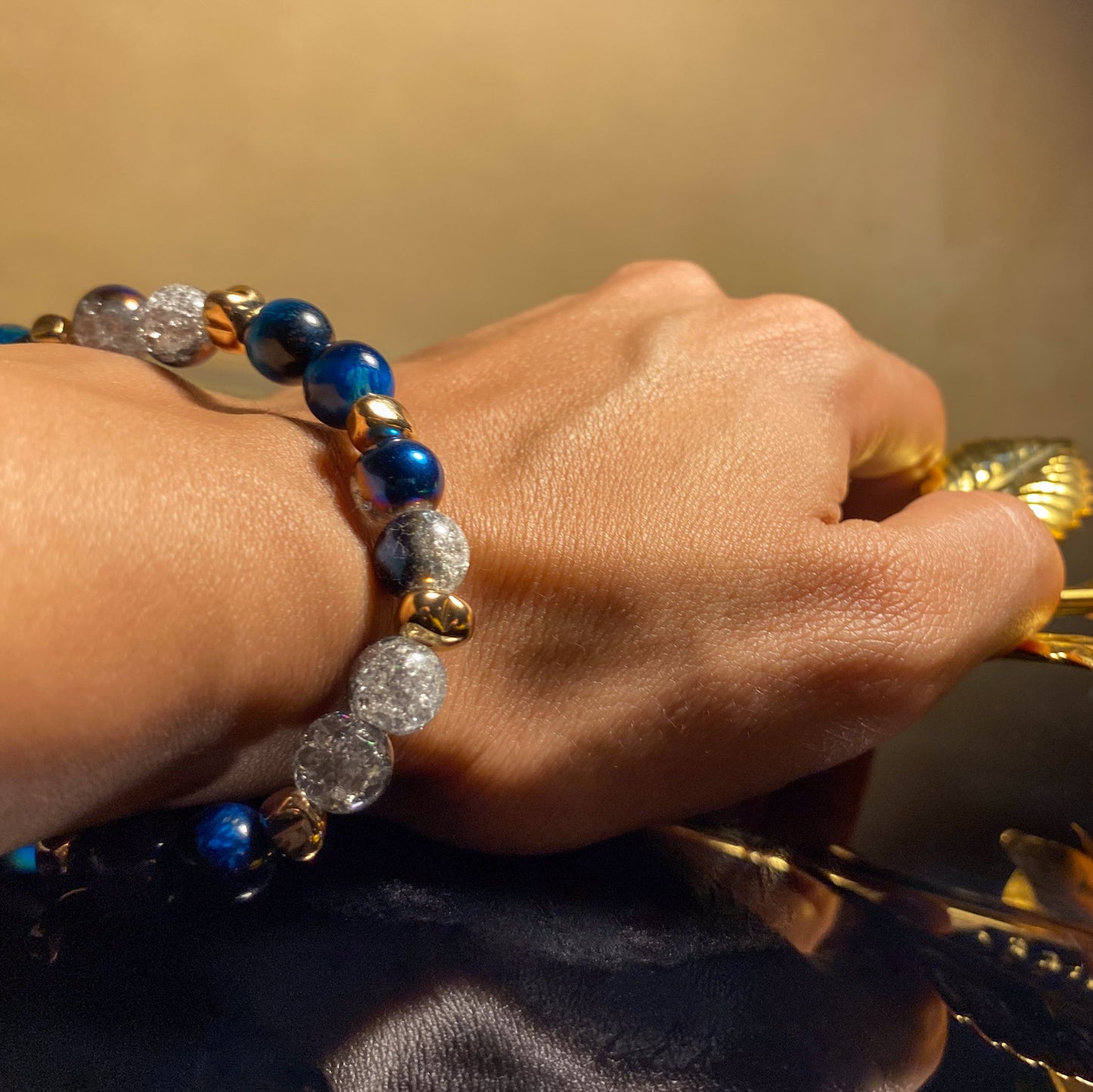 Blue Crystal Bracelet