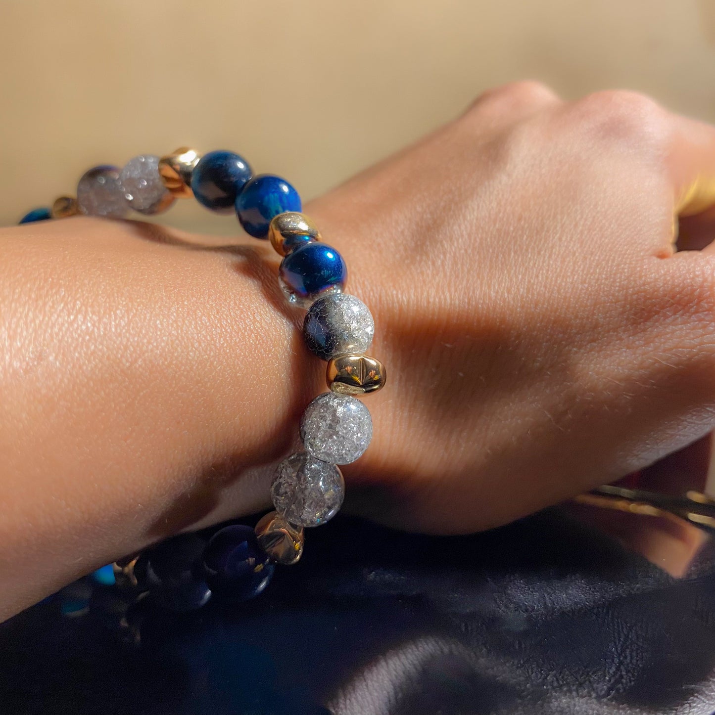Blue Crystal Bracelet