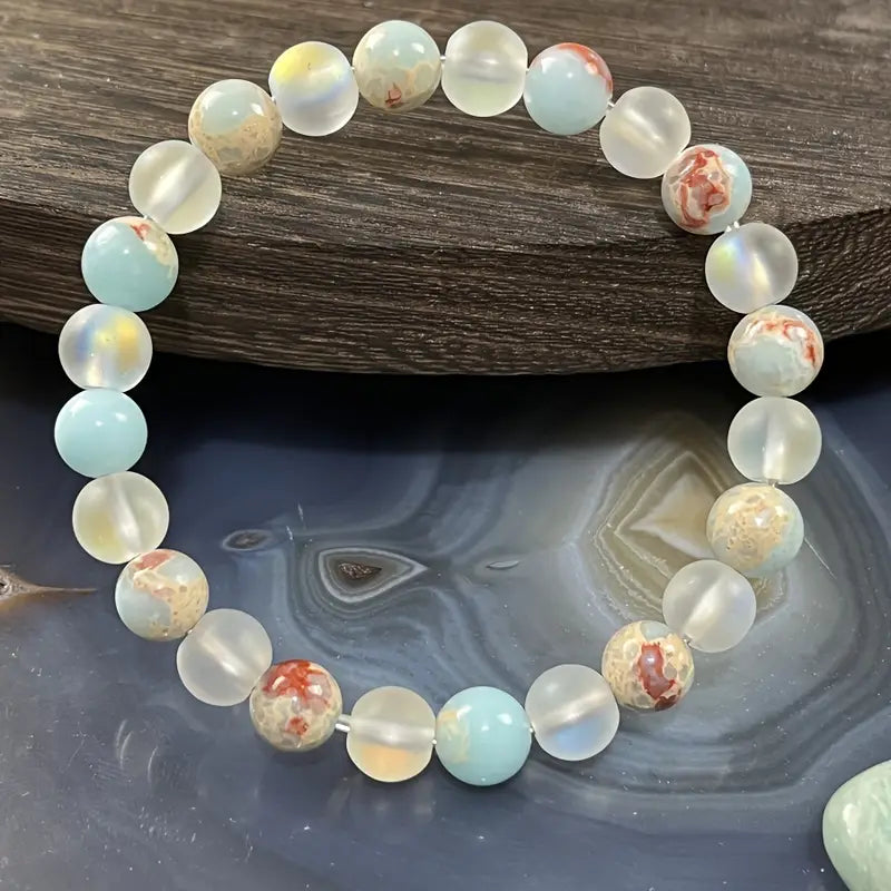 Crystal & Sea Sediment Bracelet Bracelet