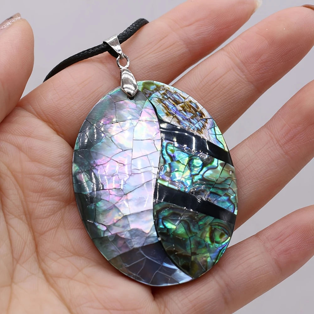 Natural Large Abalone Shell Necklace - GAIA - Jewellery Store