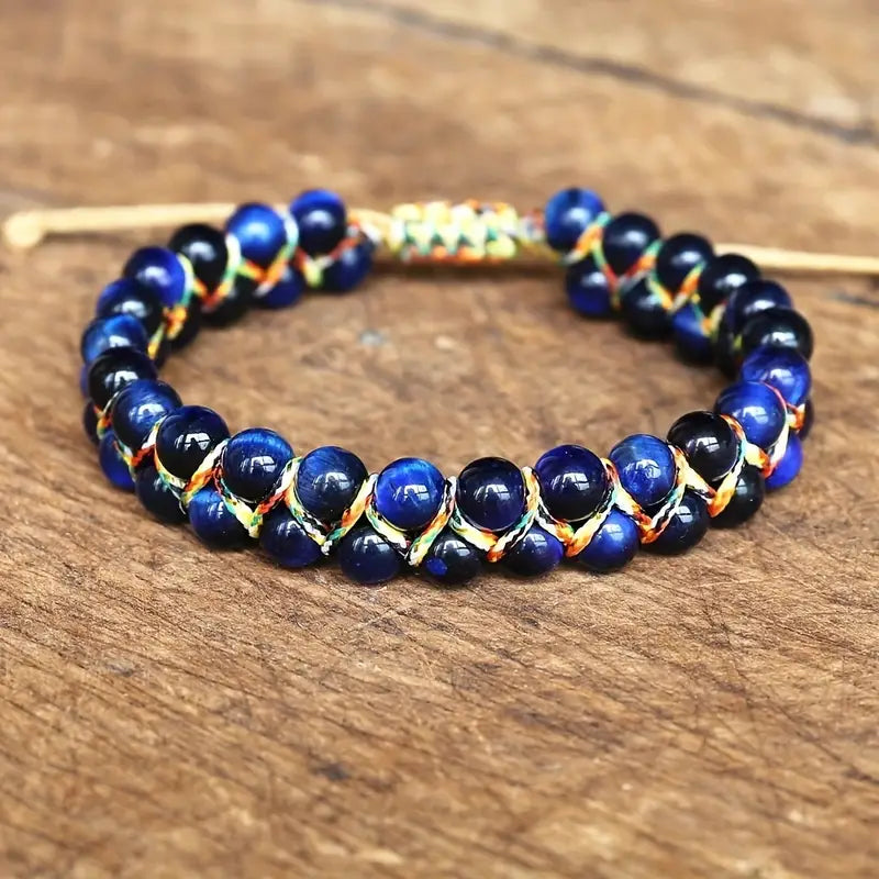 Blue Tiger Eye Bracelet