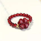 Natural Garnet Bead Ring GAIA 799.99 Rings GAIA