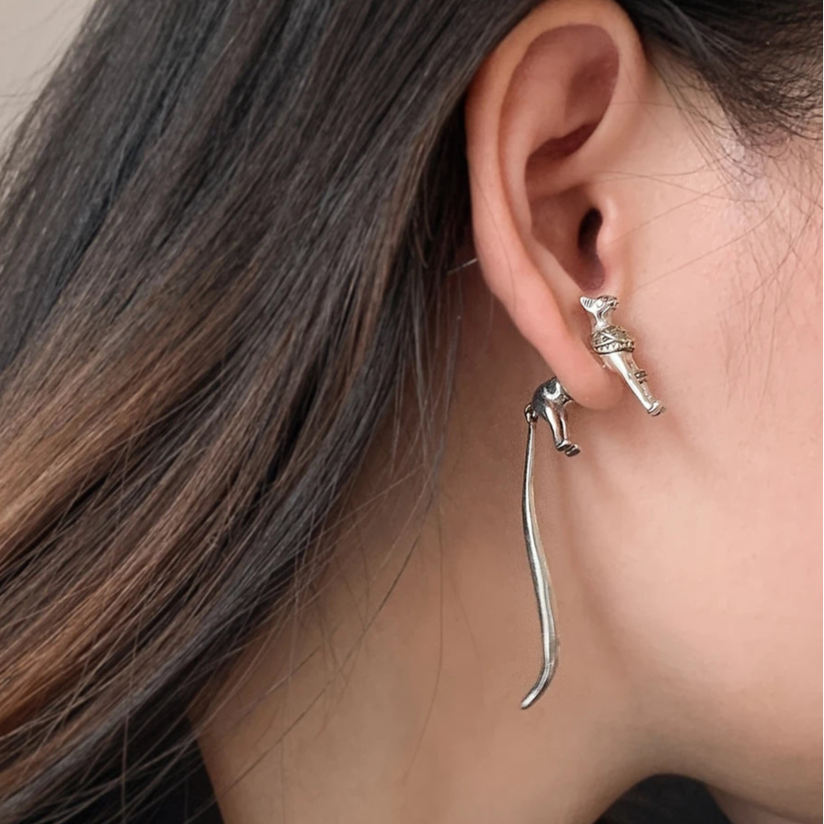 Bastet Guardian Earrings