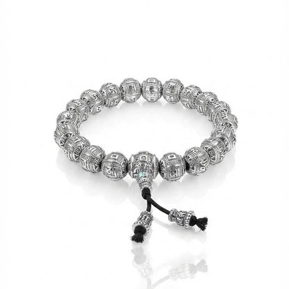 Silver Mantra Bracelet