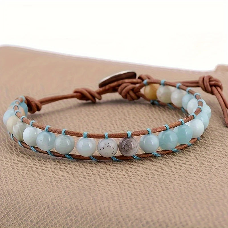 Bracelet en perles d'argent
