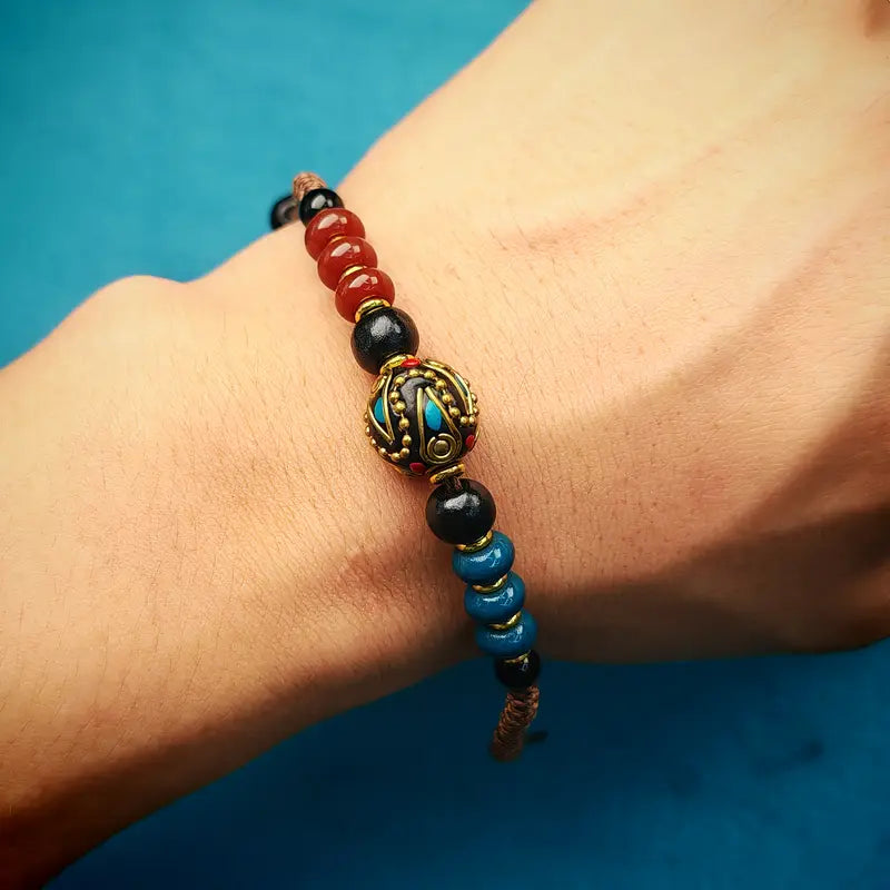 Boho Earthstone Bracelet