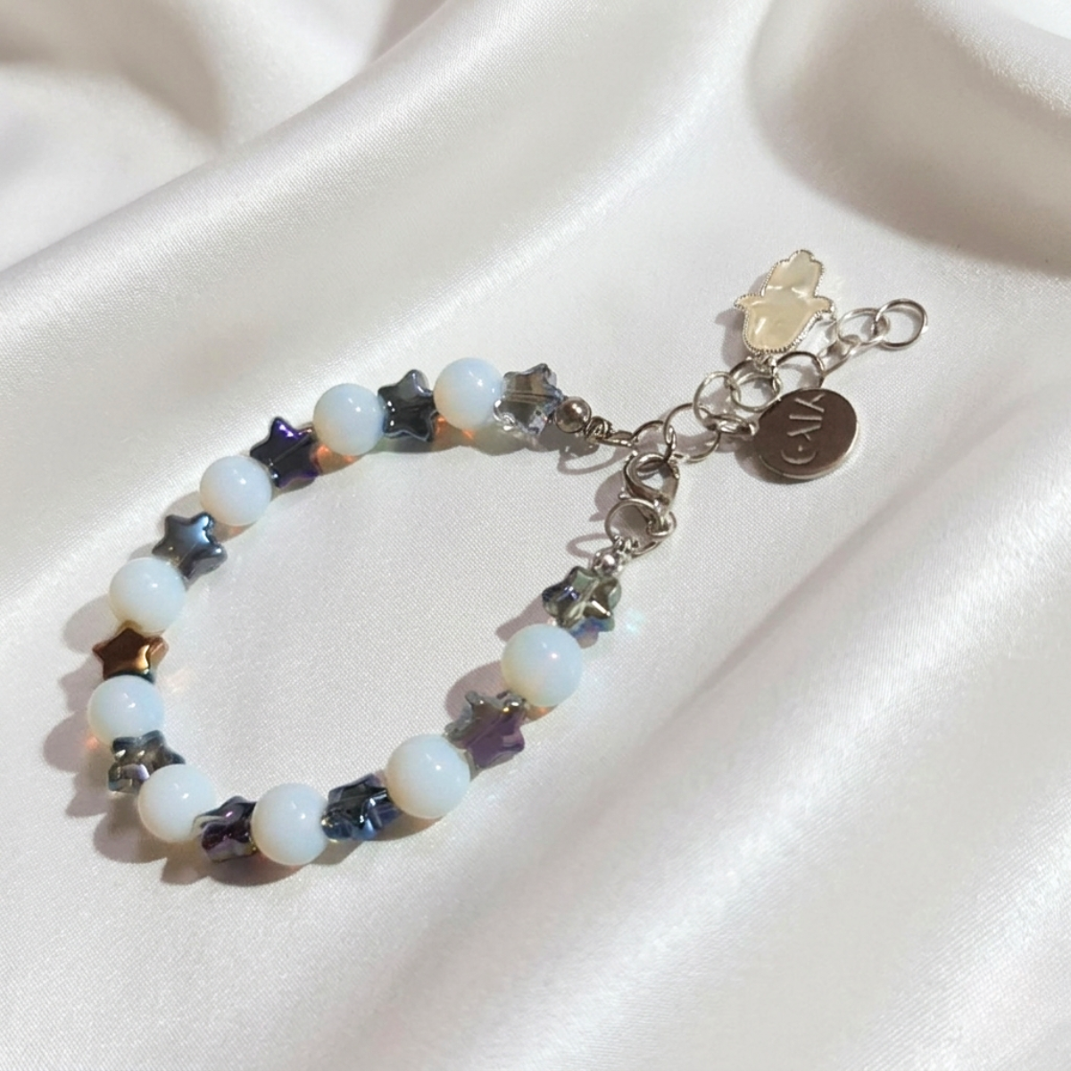 Lunar Hamsa Bracelet