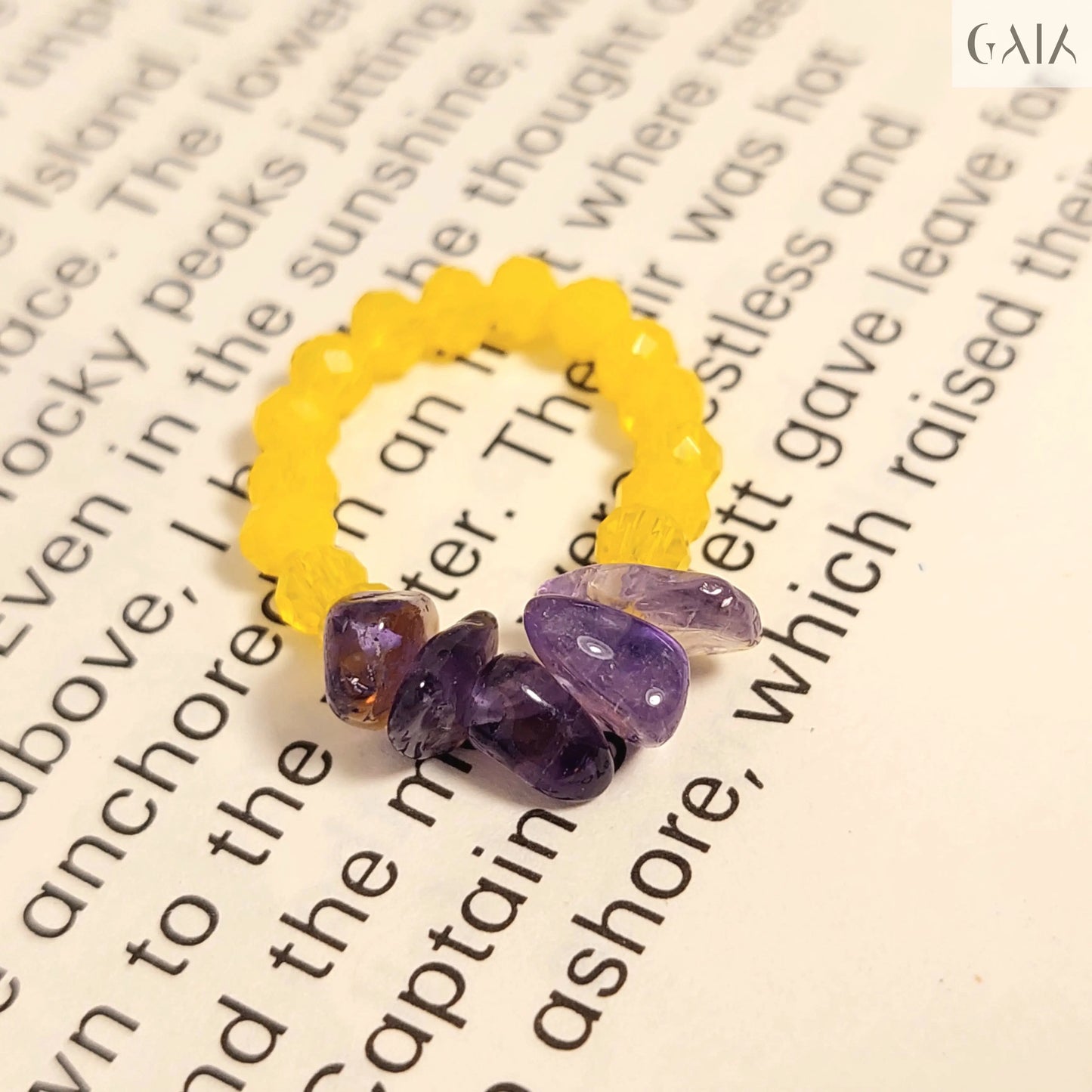 Amethyst Ring GAIA  Rings GAIA