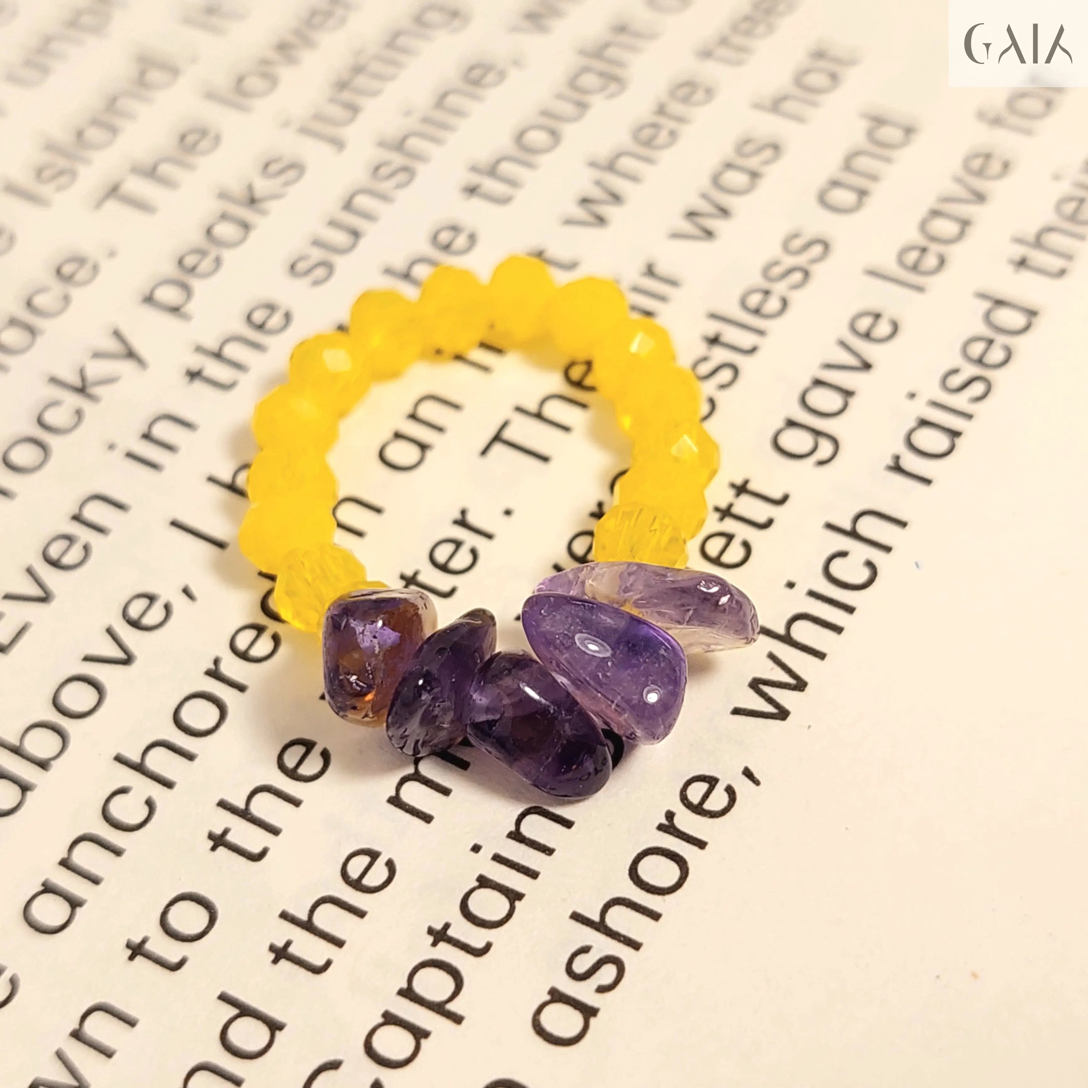Amethyst Ring GAIA  Rings GAIA