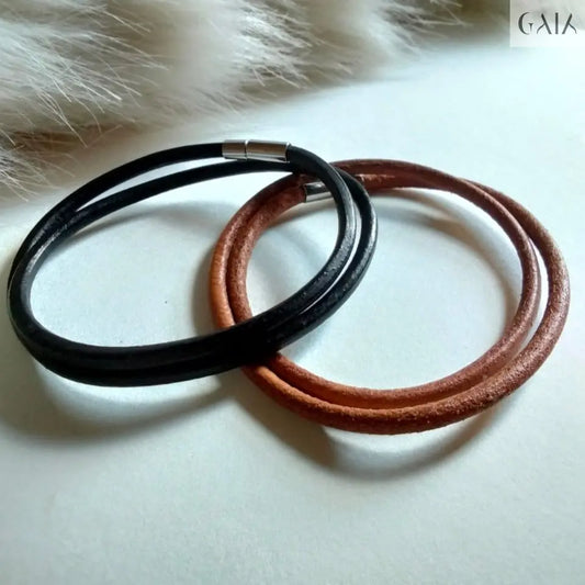 Atlas Leather Bracelet GAIA  bracelet GAIA