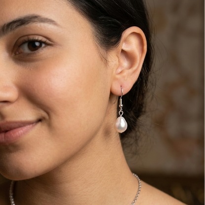 Baroque Pearl Earrings