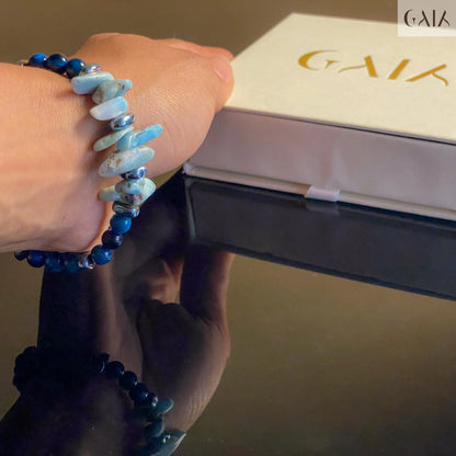 Blue Tiger Eye Bracelet - GAIA Global