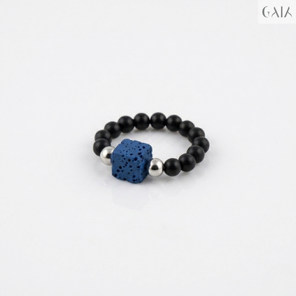 Blue Lava Ring
