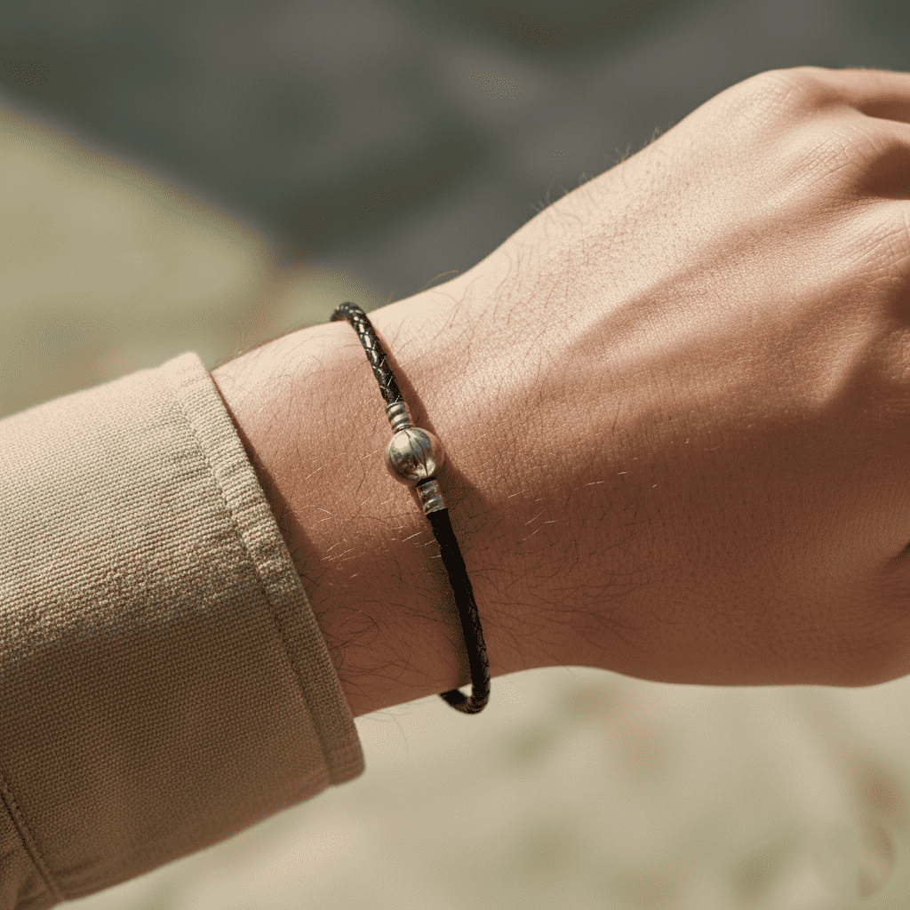 Braided Leather Bracelet