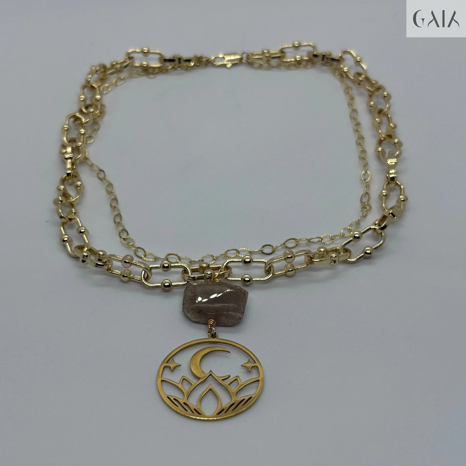 Brown Moonstone Necklace - GAIA Global