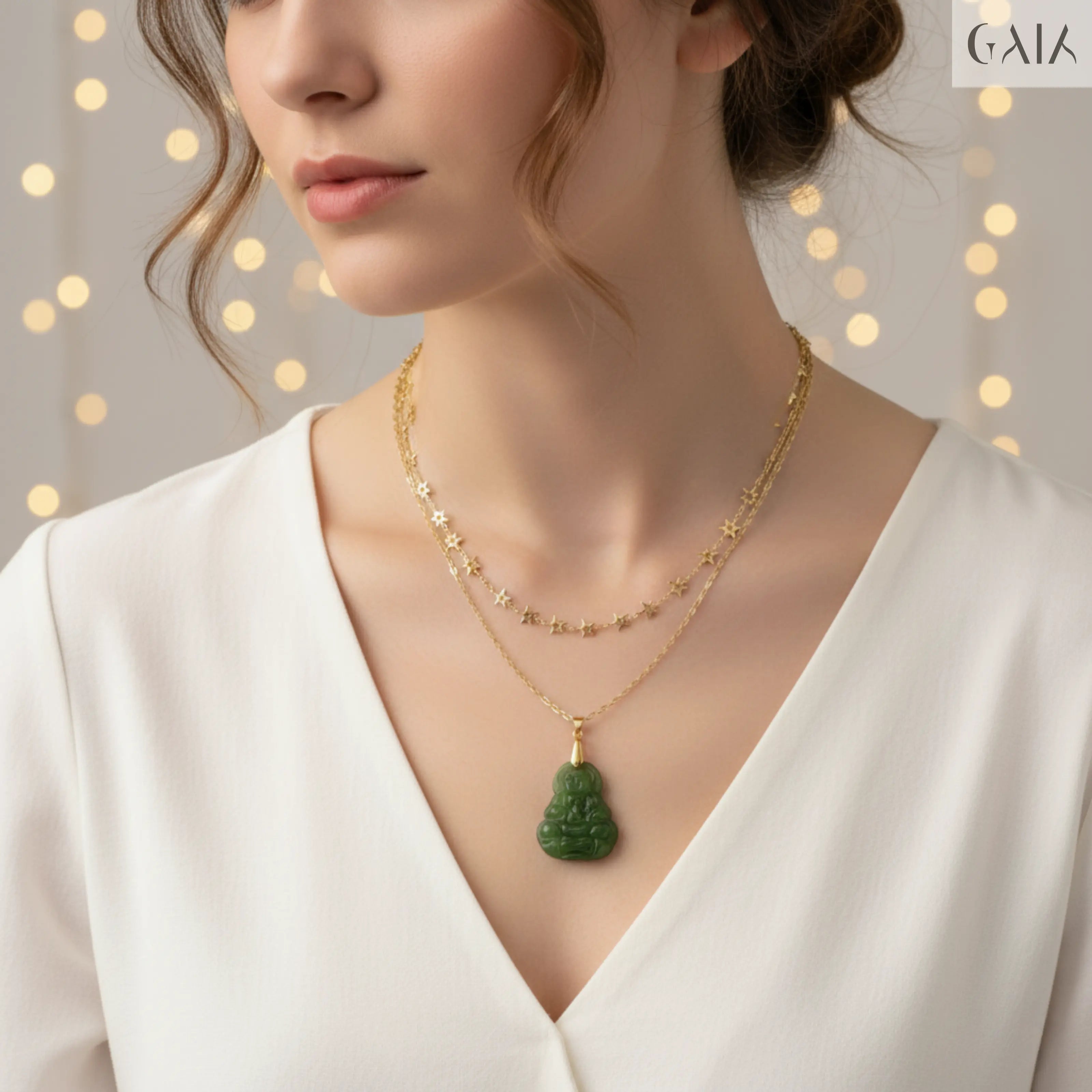 Buddha Necklace GAIA  Necklace GAIA