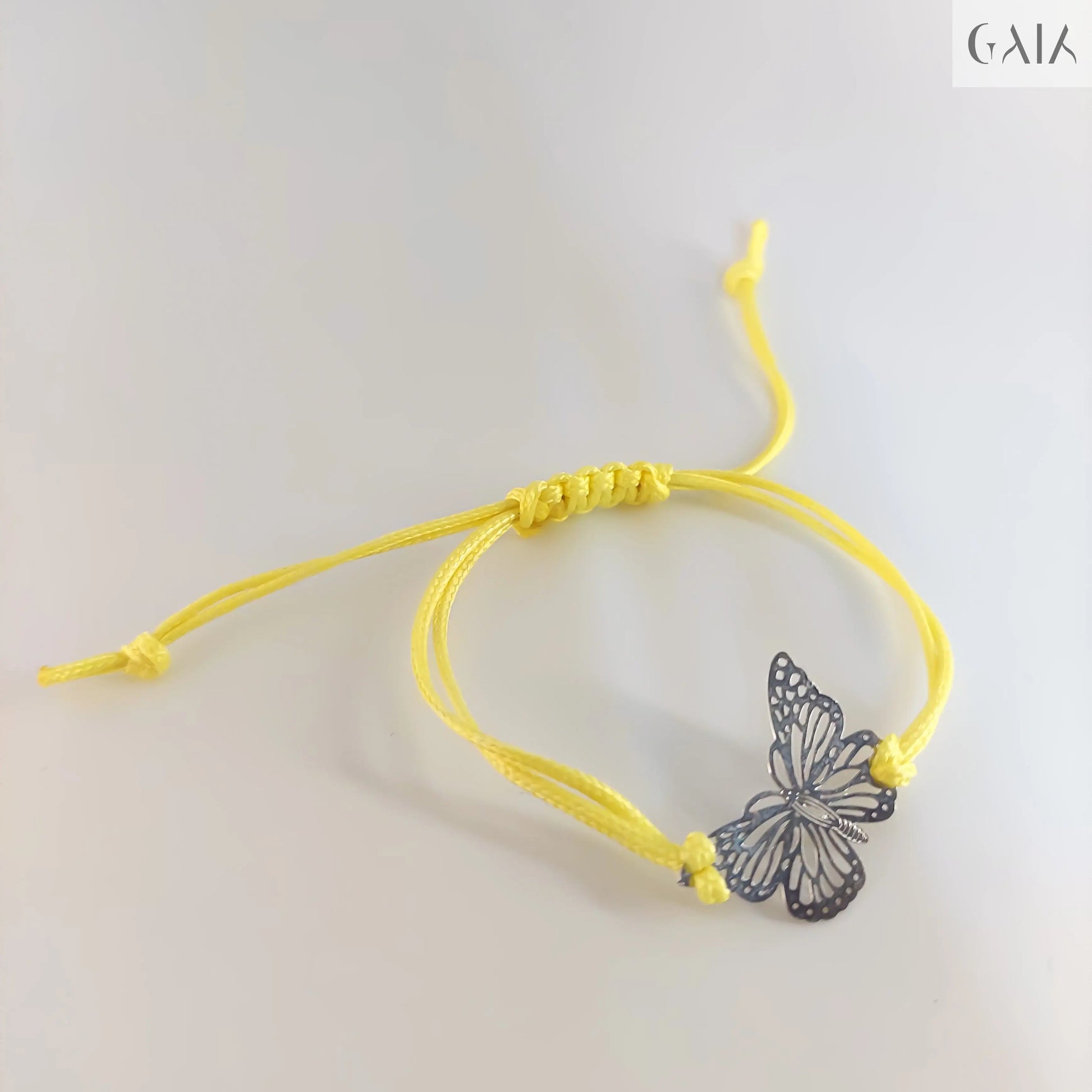 Butterfly Bracelet - GAIA -  299.99 - Yellow  - bracelet