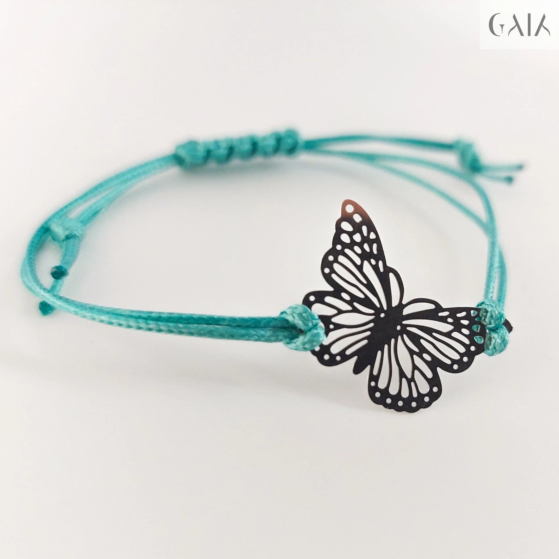 Butterfly Bracelet - GAIA -  299.99 - Teal  - bracelet