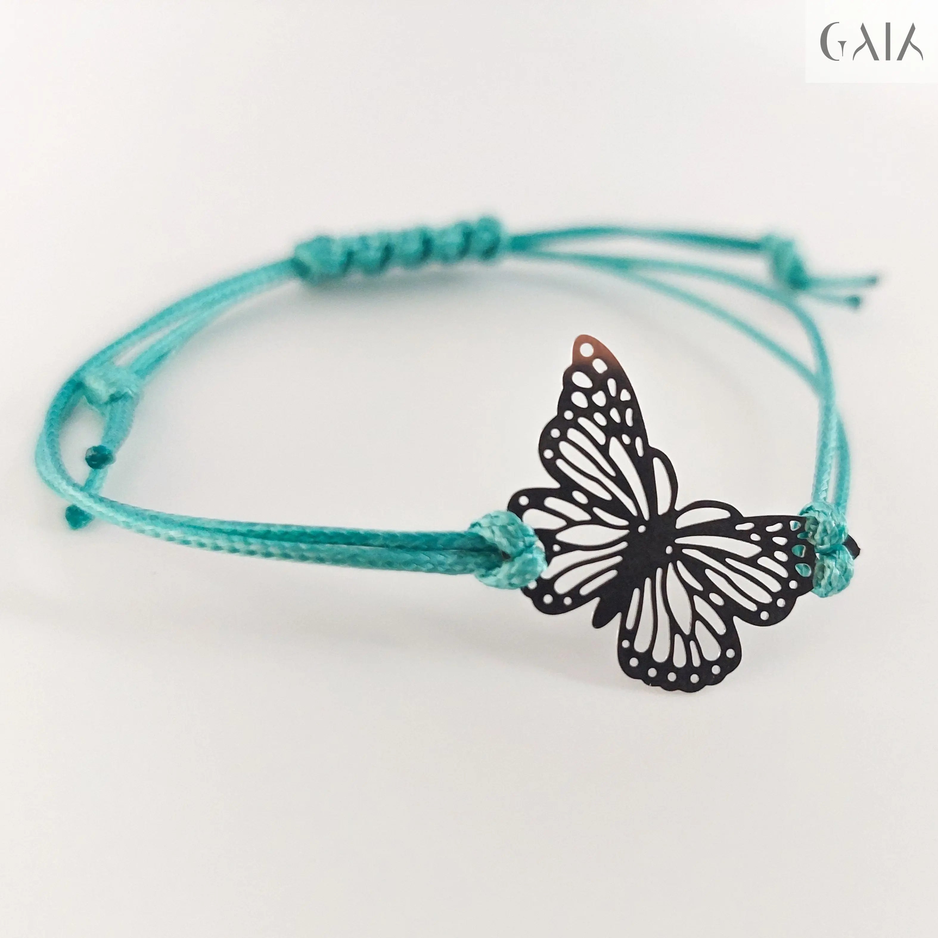 Butterfly Bracelet - GAIA -  299.99 - Teal  - bracelet