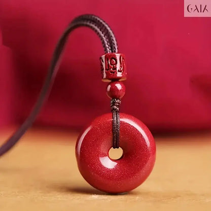 Cinnabar Necklace - GAIA - Jewellery Store