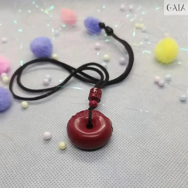 Cinnabar Necklace - GAIA - Jewellery Store