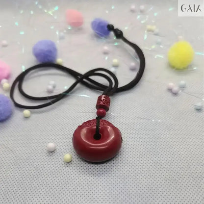 Cinnabar Necklace - GAIA - Jewellery Store
