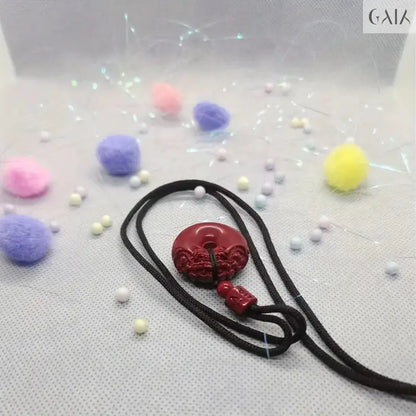 Cinnabar Necklace - GAIA - Jewellery Store