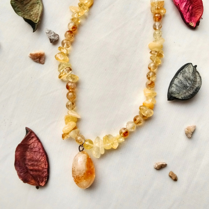 Solar Citrine Necklace