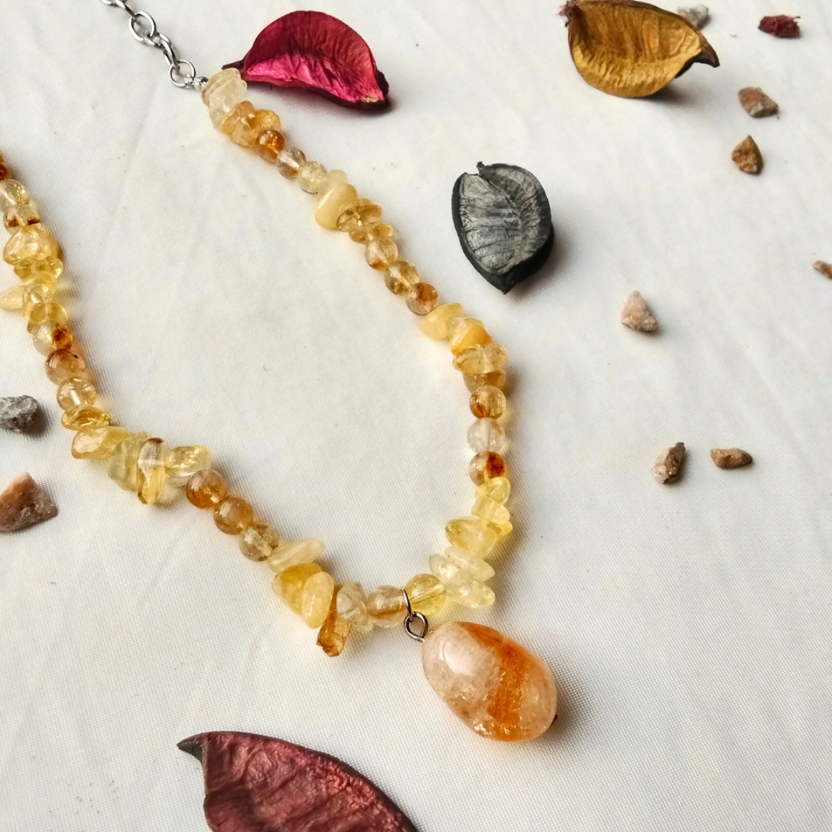 Solar Citrine Necklace
