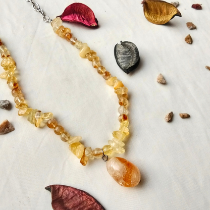 Solar Citrine Necklace